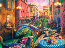 TREFL Puzzle Večer v Benátkach 3000 dielikov