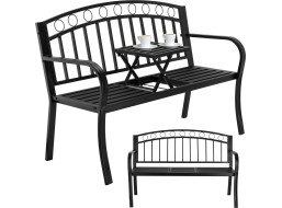Záhradná kovová lavička BANCO