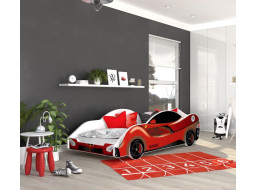Detská posteľ auto ELLIOT 180x90 cm - červená (13)