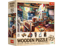 TREFL Drevené puzzle Poklady z pôdy 501 dielikov
