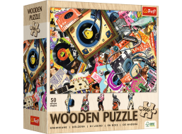 TREFL Drevené puzzle Vo svete hudby 501 dielikov