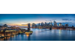 ART PUZZLE Panoramatické puzzle Brooklynský most, New York 1000 dielikov