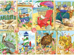 COBBLE HILL Puzzle Deň na pláži 500 dielikov