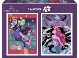 EDUCA Puzzle Disney zloduchovia a princeznej 2x500 dielikov
