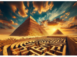 ART PUZZLE Puzzle Egyptské pyramídy 1000 dielikov
