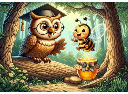 ART PUZZLE Puzzle Múdra sova 50 dielikov