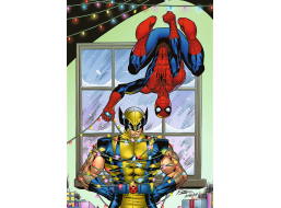 Trefl Puzzle Premium Plus Spiderman a Wolverin 1000 dielikov