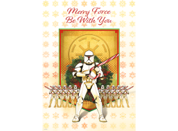 TREFL Puzzle Premium Plus Star Wars: Merry Clone Troopers 1000 dielikov