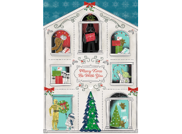 TREFL Puzzle Premium Plus Star Wars: Merry Force Be With You 1000 dielikov