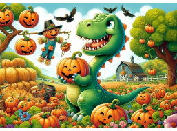 ART PUZZLE Puzzle Roztomilý dinosaurus 50 dielikov