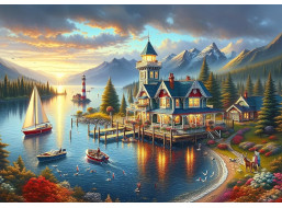 ART PUZZLE Puzzle Snový večer 1000 dielikov
