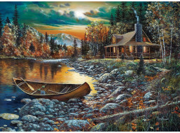 COBBLE HILL Puzzle Útočisko v horách 1000 dielikov