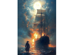 ART PUZZLE Puzzle Za plamene 1000 dielikov