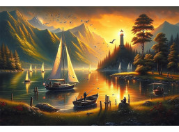 ART PUZZLE Puzzle Zlaté brehy 1000 dielikov