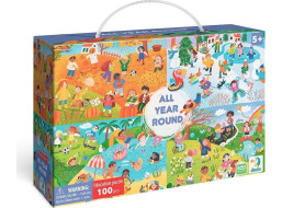 DODO Puzzle Počas celého roka 100 dielikov