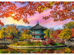 CASTORLAND Puzzle Palác Gyeongbokgung, Južná Kórea 500 dielikov