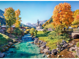 BLUEBIRD Puzzle Jeseň v Ramsau 500 dielikov