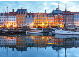 BLUEBIRD Puzzle Západ slnka v Nyhavne 500 dielikov