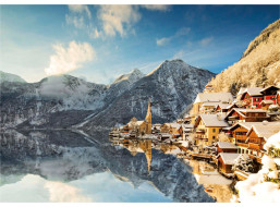 EDUCA Puzzle Zima v Hallstatte 1500 dielikov