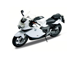 Welly Motocykel BMW K1300S model 1:10 biely