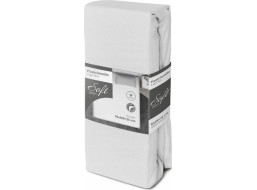 Jersey prestieradlo SOFT 200x160 cm + 25cm - biele
