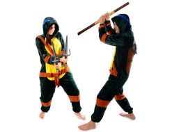 Overal KIGURUMI - ninja korytnačka Leonardo