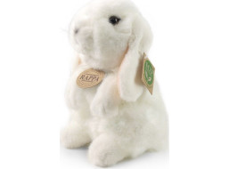 Rappa Plyšový králik biely stojaci 18 cm ECO-FRIENDLY