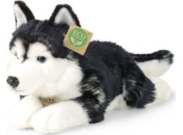 Rappa Plyšový pes husky 36 cm ECO-FRIENDLY
