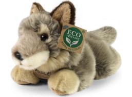 Rappa Plyšový vlk ležiaci 20 cm ECO-FRIENDLY