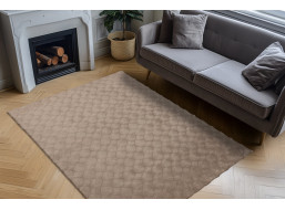 Kusový koberec Diamond Cut 800 Taupe