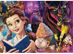 RAVENSBURGER Puzzle Disney: Kráska a zviera 1000 dielikov