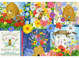 BLUEBIRD Puzzle Včielky a včelie úle 1000 dielikov
