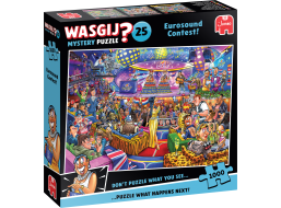 JUMBO Puzzle WASGIJ Mystery 25: Súťaž Eurosound 1000 dielikov