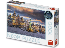 DINO Svietiace puzzle Búrka nad Antverpami 1000 dielikov