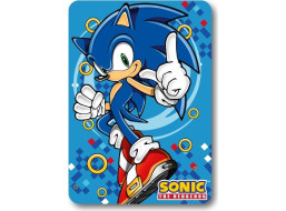 Detská deka POLAR 100x140 cm - Ježko Sonic