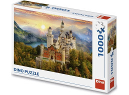 Dino Puzzle Maľovaný Neuswanstein 1000 dielikov