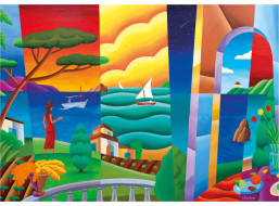 EDUCA Puzzle Čakajúce Penélope 2000 dielikov