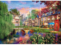 RAVENSBURGER Puzzle Cotswoldská cesta 1000 dielikov