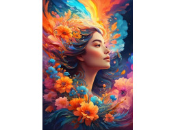 BLUEBIRD Puzzle Jarné kvety 1000 dielikov