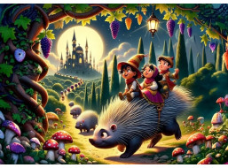 ART PUZZLE Puzzle Ježko a kamaráti 200 dielikov