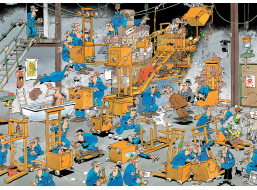 JUMBO Puzzle JvH Oldtimers: Choď vpred! 1000 dielikov
