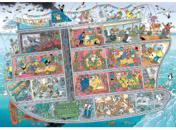 JUMBO Puzzle JvH Výletná loď 1000 dielikov