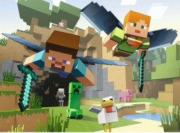 RAVENSBURGER Puzzle Minecraft: Dobrodružstvo XXL 200 dielikov