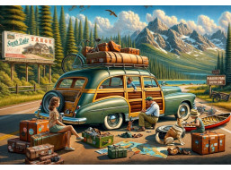 BLUEBIRD Puzzle Pravidelné výlety 1000 dielikov