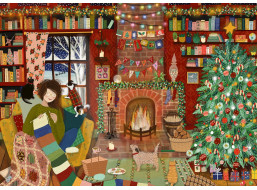 RAVENSBURGER Puzzle Rodinné Vianoce 1000 dielikov