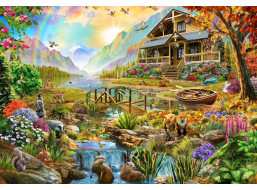 BLUEBIRD Puzzle Zemský raj 1000 dielikov