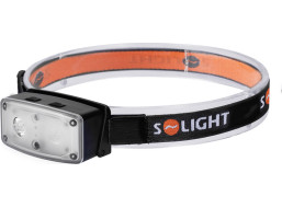 Solight LED čelové nabíjacie svietidlo, 100lm, sensor, Li-Ion