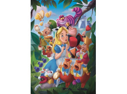 CLEMENTONI Puzzle Alenka v rísi divov 1000 dielikov