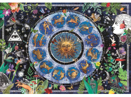 CLEMENTONI Puzzle Astrologická mapa 1000 dielikov