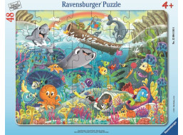 RAVENSBURGER Puzzle Priatelia z oceánu 48 dielikov